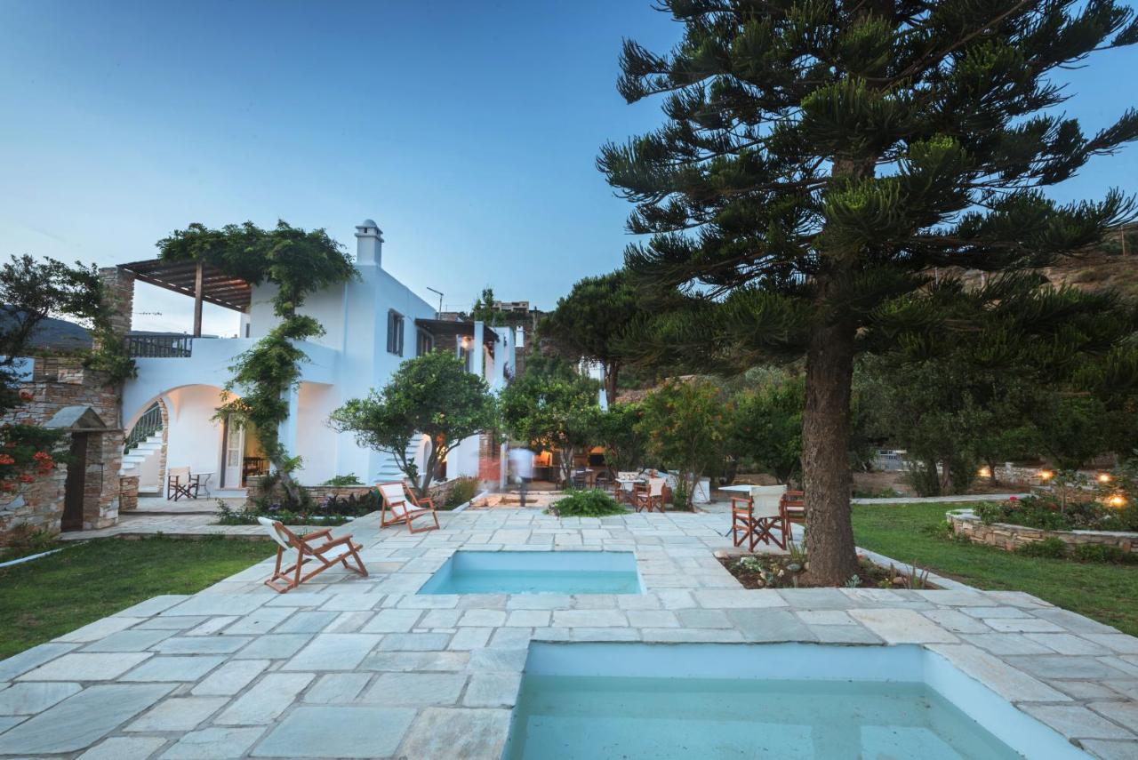 Romano Garden House - Land Tales Agios Romanos Bagian luar foto