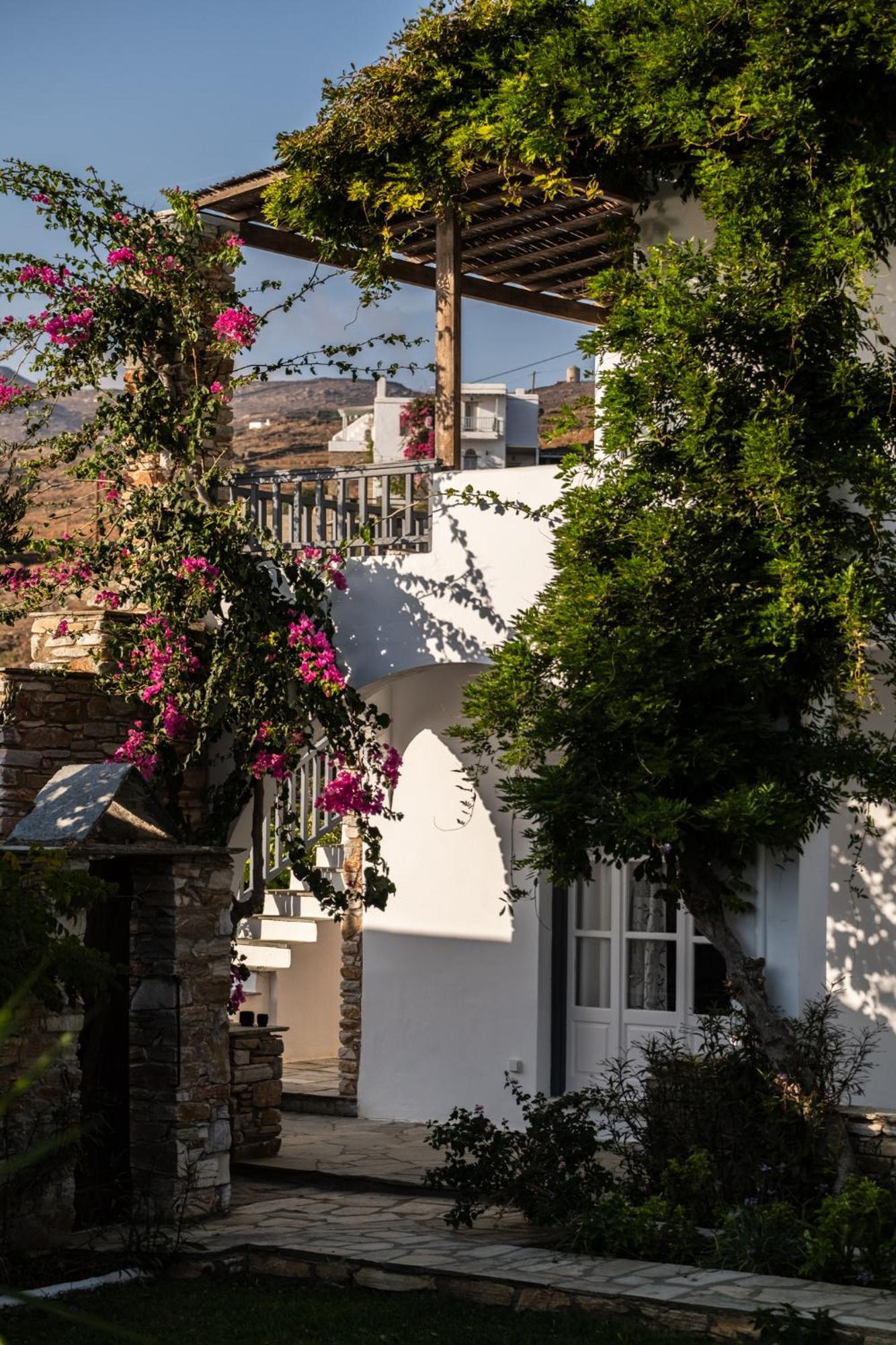 Romano Garden House - Land Tales Agios Romanos Bagian luar foto